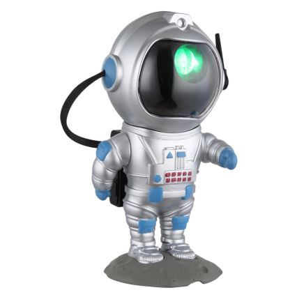 Globo - Lampa stołowa LED RGB LED/4,5W/5V astronauta srebrna