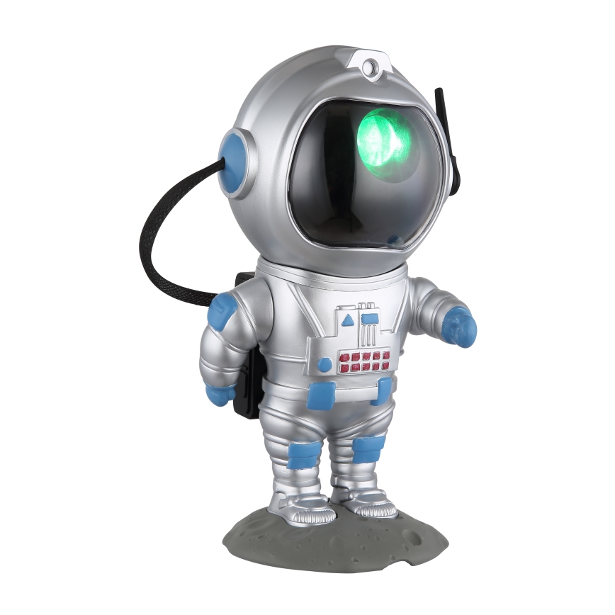 Globo - Lampa stołowa LED RGB LED/4,5W/5V astronauta srebrna