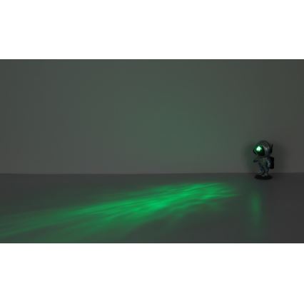Globo - Lampa stołowa LED RGB LED/4,5W/5V astronauta srebrna