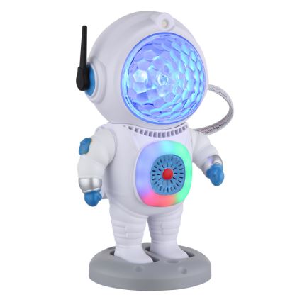 Globo - Lampa stołowa LED RGB LED/6W/5V astronauta biała