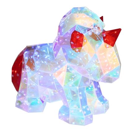 Globo - LED Dekoracja na stół LED/3W/5V USB jednorożec