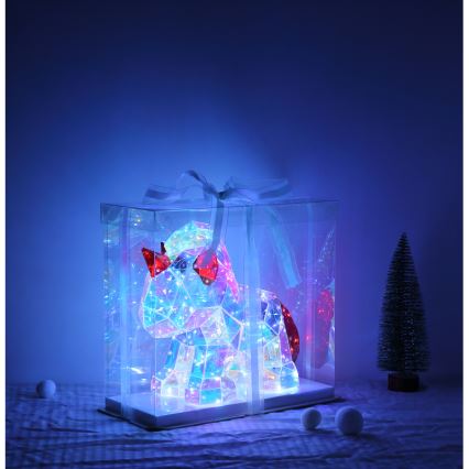 Globo - LED Dekoracja na stół LED/3W/5V USB jednorożec