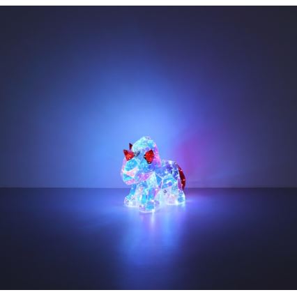 Globo - LED Dekoracja na stół LED/3W/5V USB jednorożec