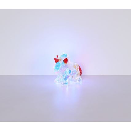 Globo - LED Dekoracja na stół LED/3W/5V USB jednorożec