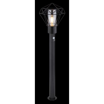 Globo - Lampa zewnętrzna z czujnikiem 1xE27/15W/230V IP44