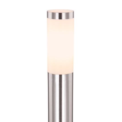 Globo - Lampa zewnętrzna 1xE27/23W/230V IP44 80 cm chrom błyszczący