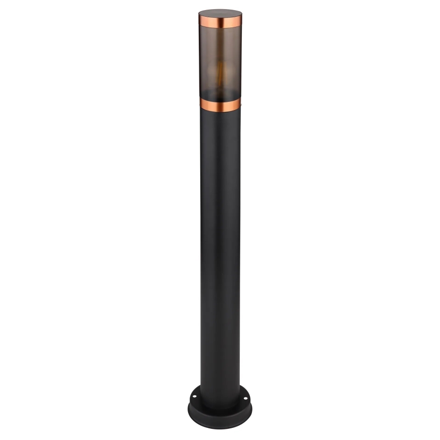 Globo - Lampa zewnętrzna 1xE27/23W/230V IP44 80 cm czarny/miedź
