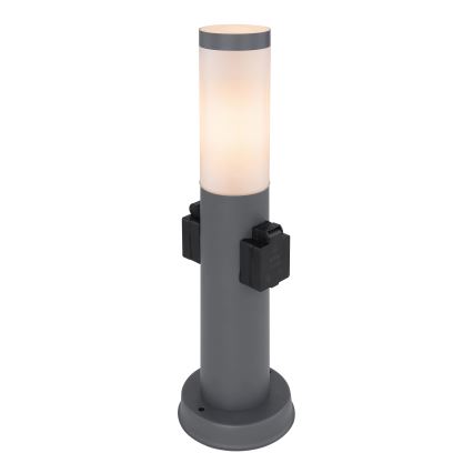 Globo 3158AK - Lampa zewnętrzna z 2 zásuvkami BOSTON 1xE27/23W/230V IP44