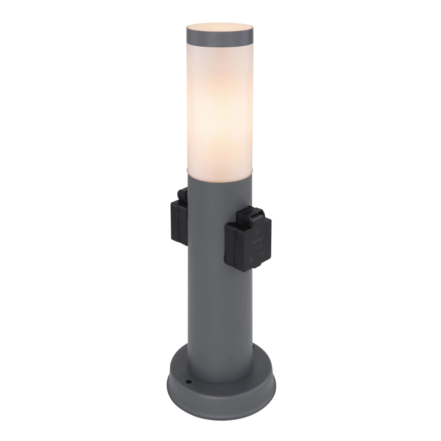 Globo 3158AK - Lampa zewnętrzna z 2 zásuvkami BOSTON 1xE27/23W/230V IP44