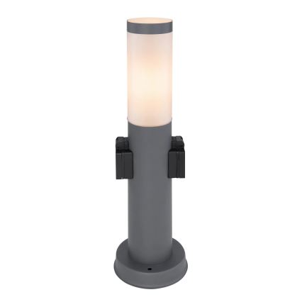 Globo 3158AK - Lampa zewnętrzna z 2 zásuvkami BOSTON 1xE27/23W/230V IP44