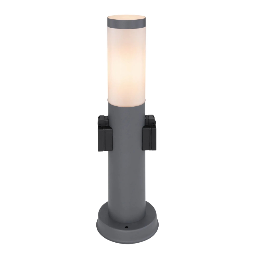 Globo 3158AK - Lampa zewnętrzna z 2 zásuvkami BOSTON 1xE27/23W/230V IP44