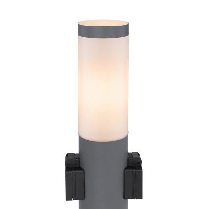 Globo 3158AK - Lampa zewnętrzna z 2 zásuvkami BOSTON 1xE27/23W/230V IP44