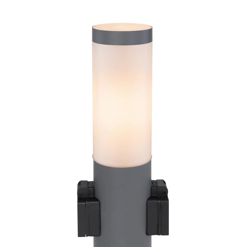 Globo 3158AK - Lampa zewnętrzna z 2 zásuvkami BOSTON 1xE27/23W/230V IP44