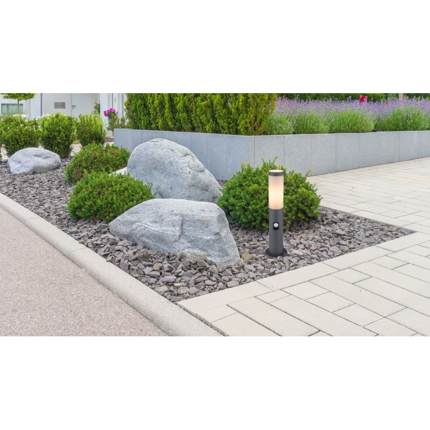 Globo - Lampa zewnętrzna z czujnikiem 1xE27/15W/230V 45 cm IP44