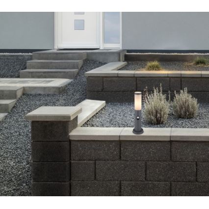 Globo - Lampa zewnętrzna z czujnikiem 1xE27/15W/230V 45 cm IP44