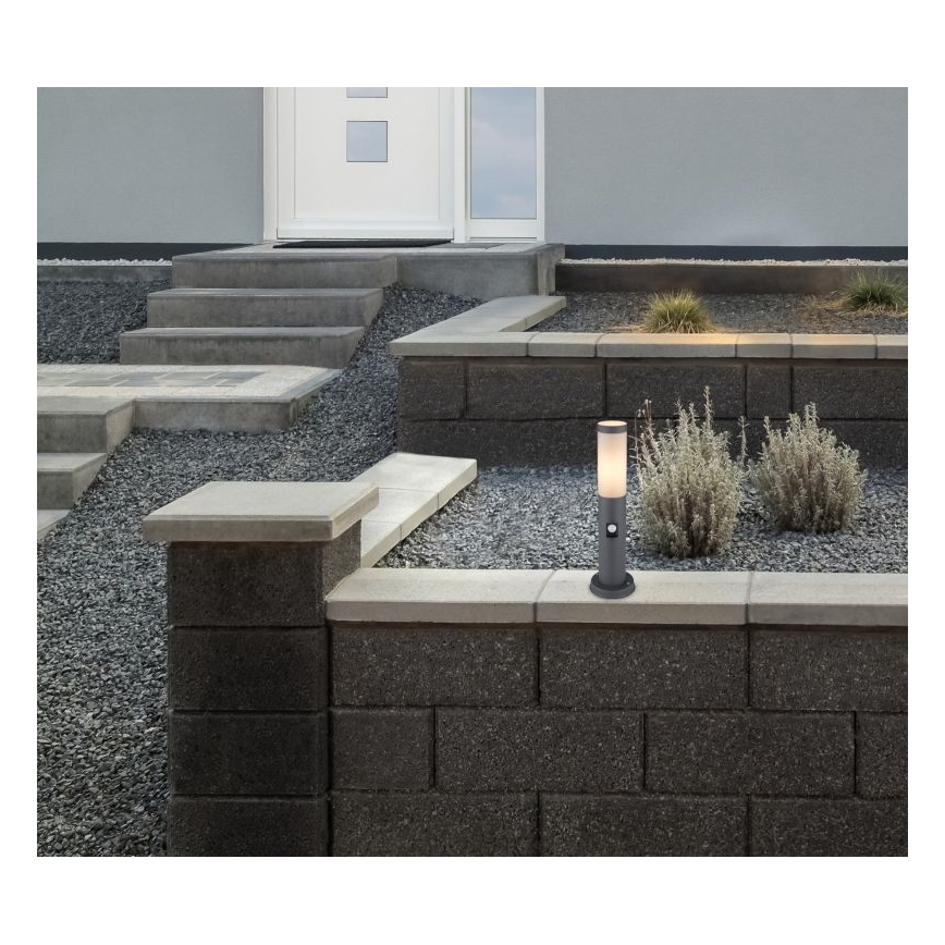 Globo - Lampa zewnętrzna z czujnikiem 1xE27/15W/230V 45 cm IP44