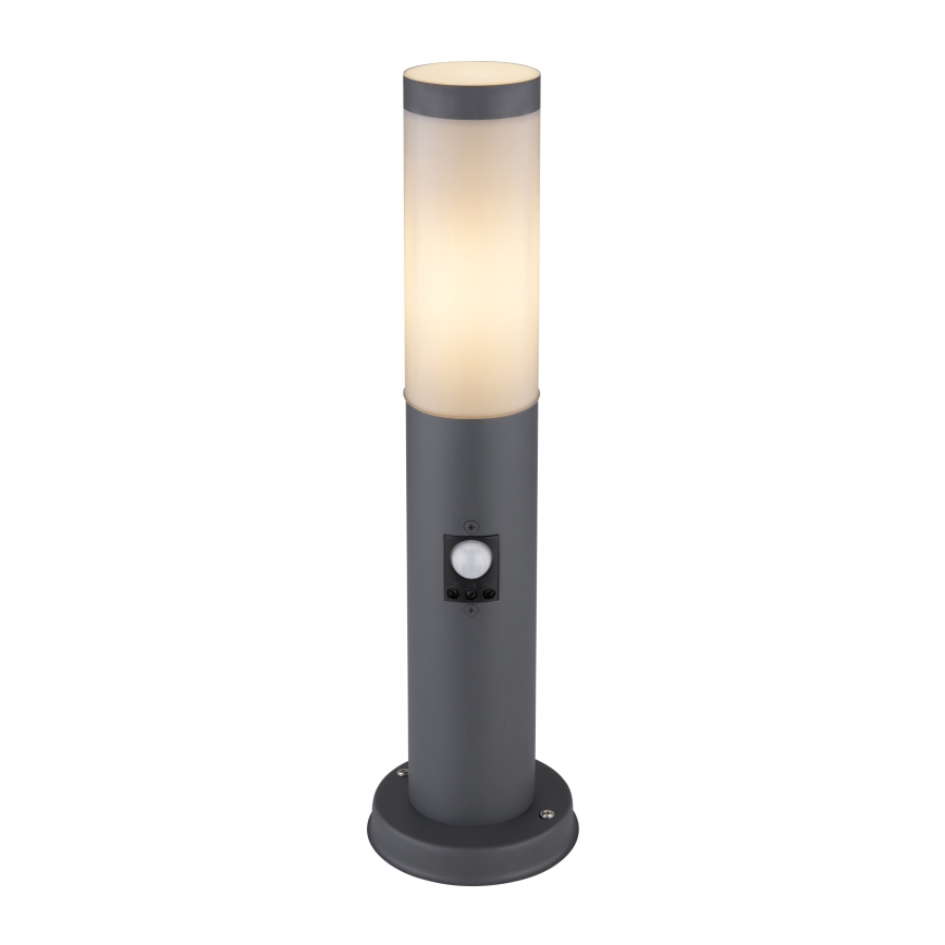 Globo - Lampa zewnętrzna z czujnikiem 1xE27/60W/230V 45 cm IP44