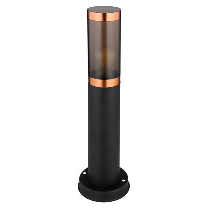 Globo - Lampa zewnętrzna 1xE27/23W/230V IP44 45 cm czarny/miedź