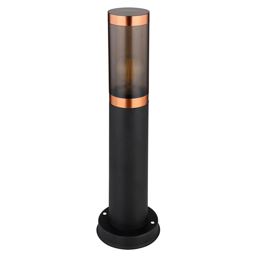 Globo - Lampa zewnętrzna 1xE27/23W/230V IP44 45 cm czarny/miedź
