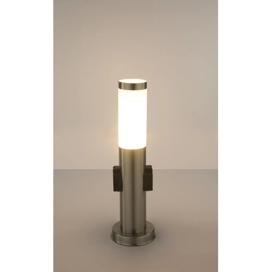 Globo - Lampa zewnętrzna z 2 gniazdami, 1xE27/23W/230V, IP44