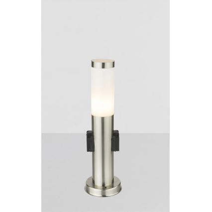 Globo - Lampa zewnętrzna z 2 gniazdami, 1xE27/23W/230V, IP44