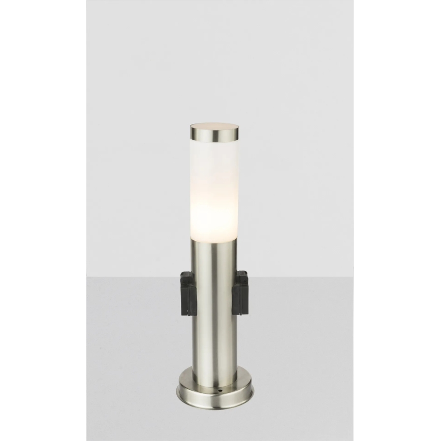 Globo - Lampa zewnętrzna z 2 gniazdami, 1xE27/23W/230V, IP44