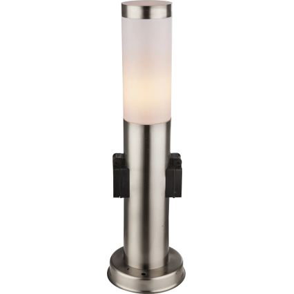 Globo - Lampa zewnętrzna z 2 gniazdami, 1xE27/23W/230V, IP44