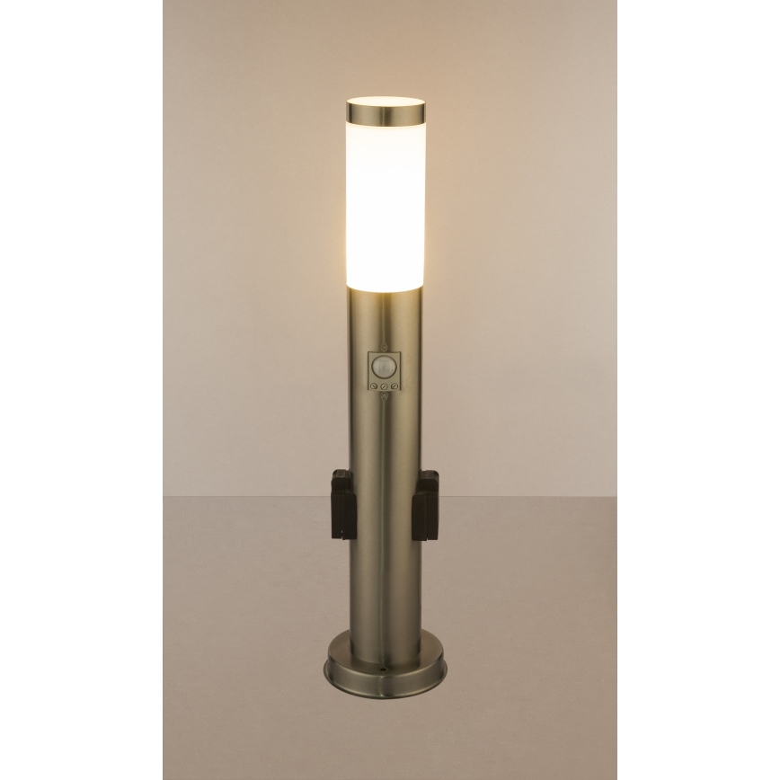 Globo - Lampa zewnętrzna LED z czujnikiem i 2 złączami LED/9W/230V 60 cm IP44