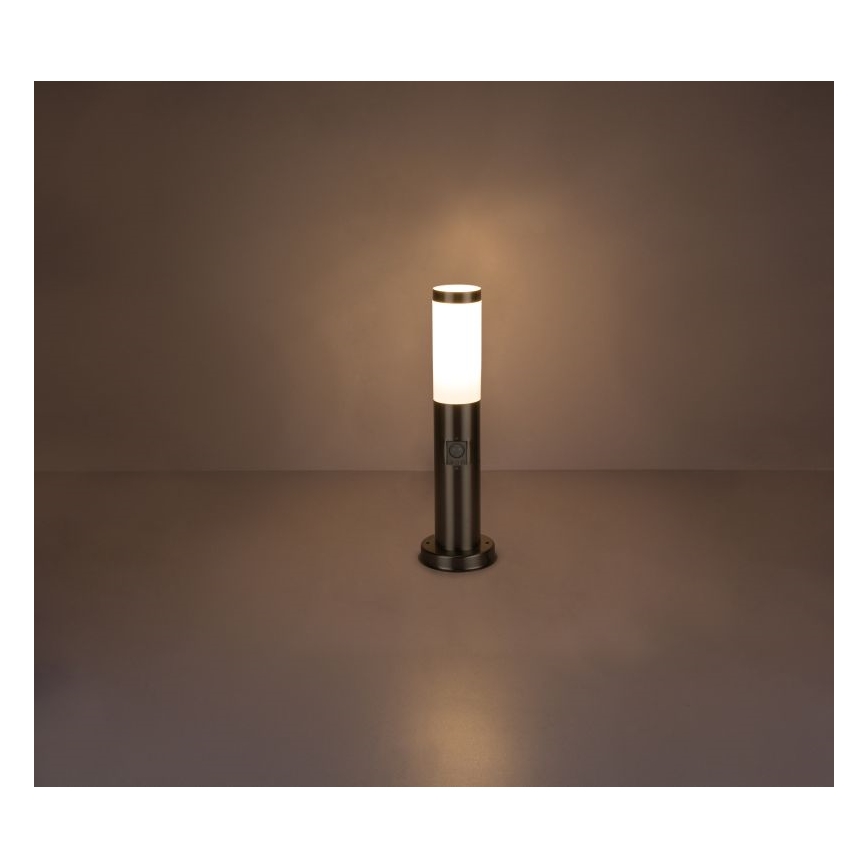 Globo 3158S -  Lampa zewnętrzna z czujnikiem DACIA E27/60W/230V