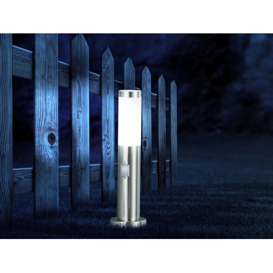 Globo - LED lampa zewnętrzna z czujnikiem 1xE27/8,8W/230V IP44