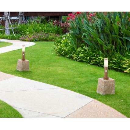 Globo - Lampa zewnętrzna z czujnikiem 1xE27/15W/230V 45 cm IP44