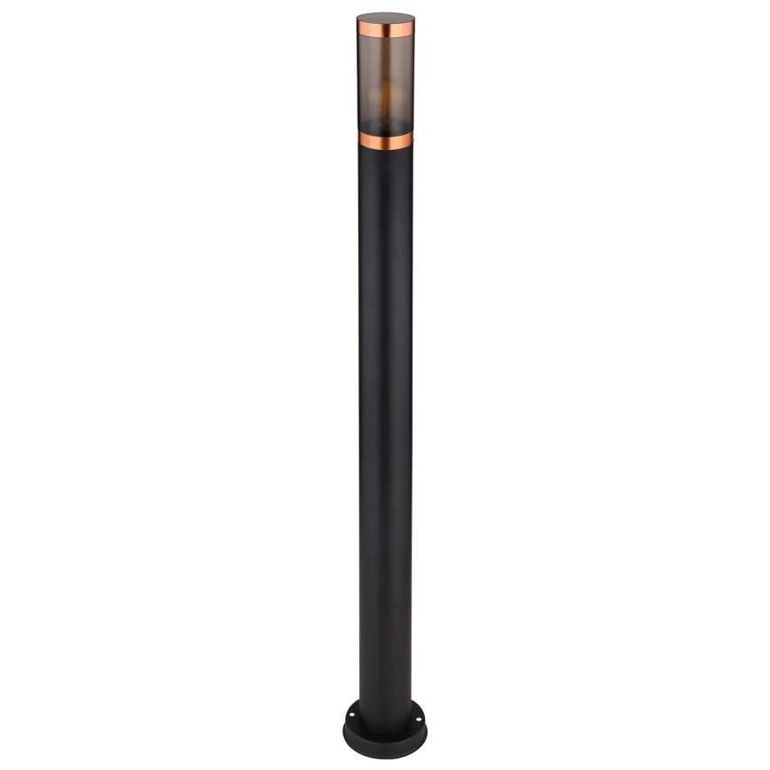 Globo - Lampa zewnętrzna 1xE27/23W/230V IP44 110 cm czarny/miedź