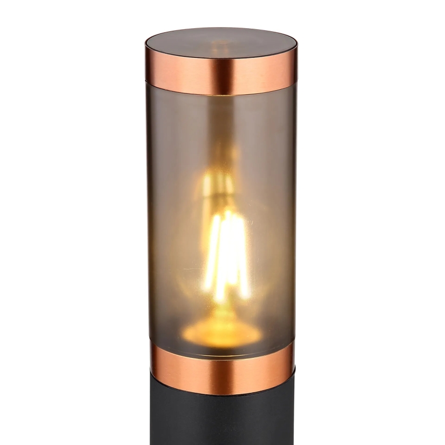 Globo - Lampa zewnętrzna 1xE27/23W/230V IP44 110 cm czarny/miedź