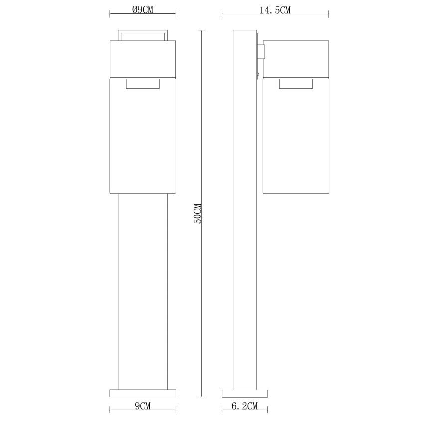 Globo - Lampa zewnętrzna 1xE27/40W/230V 50 cm IP44