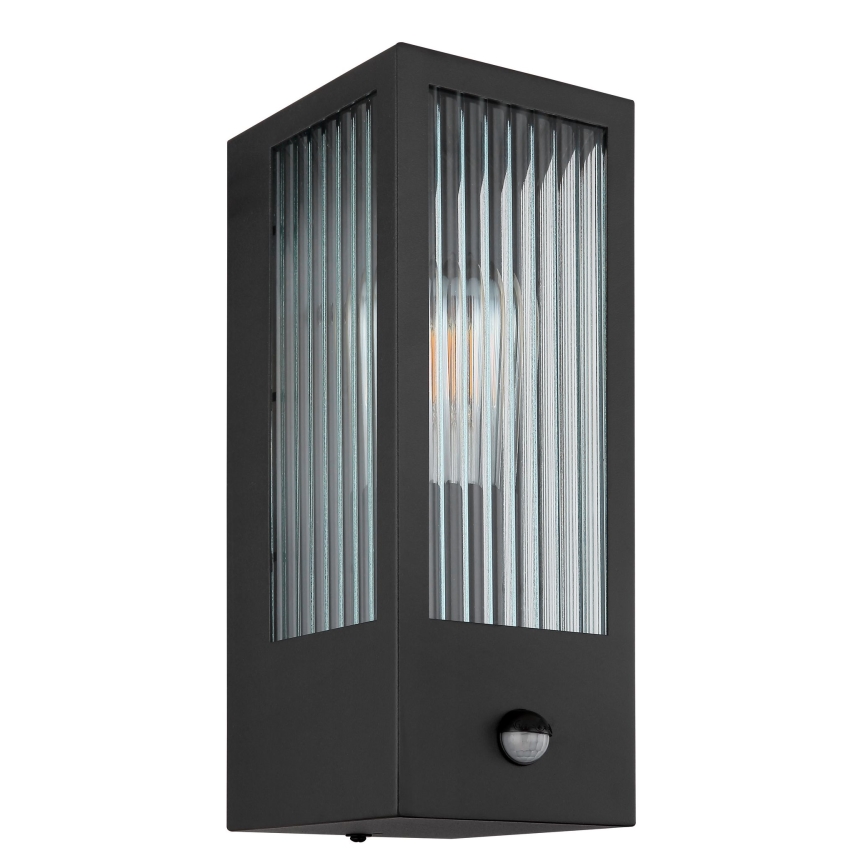 Globo Kinkiet z czujnikiem 1xE27/60W/230V IP44