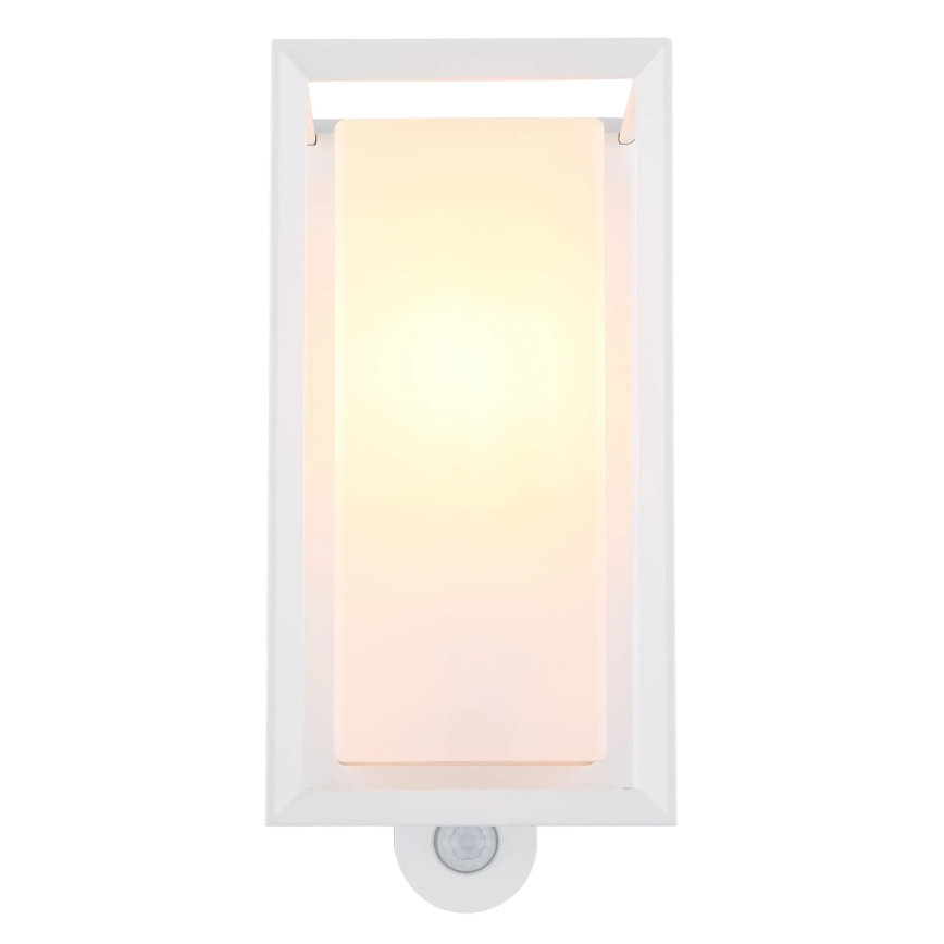 Globo - Kinkiet zewnętrzny z czujnikiem 1xE27/60W/230V IP44 biały