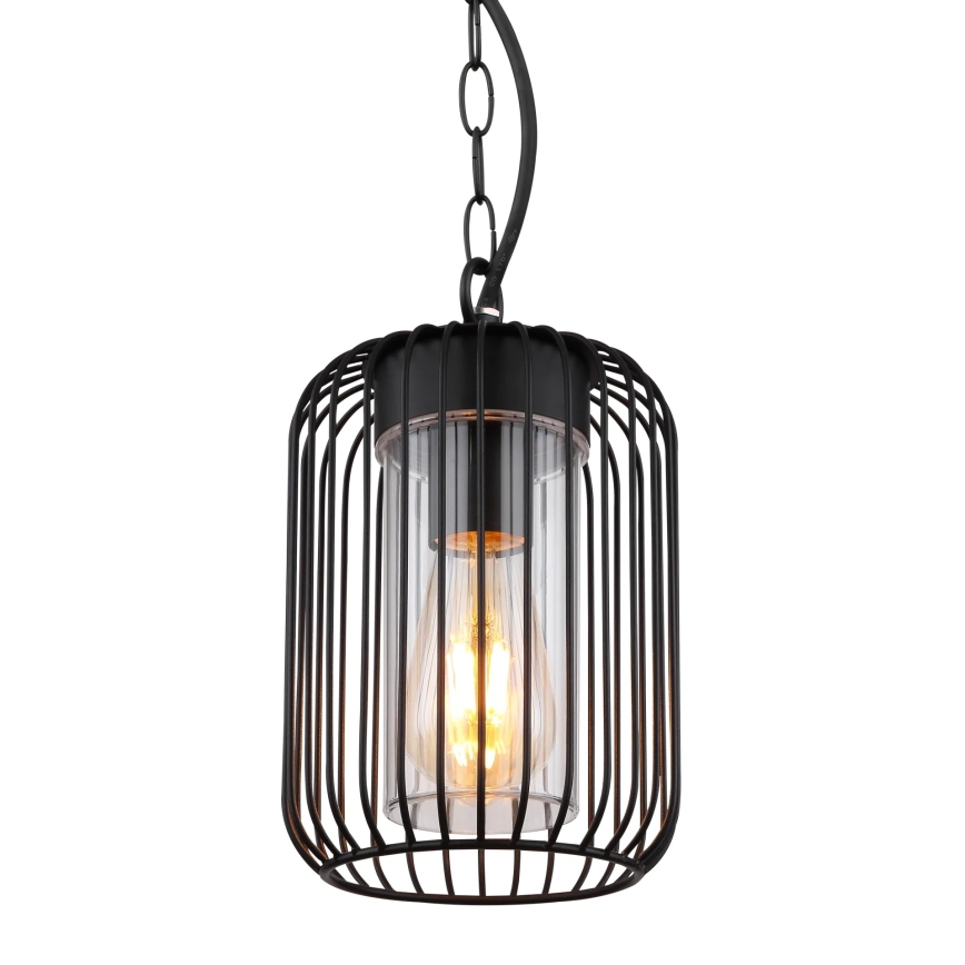 Globo - Zewnętrzna lampa wisząca na łańcuchu 1xE27/15W/230V