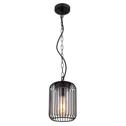Globo - Zewnętrzna lampa wisząca na łańcuchu 1xE27/15W/230V