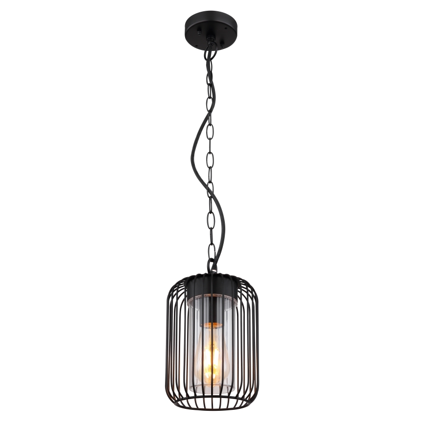 Globo - Zewnętrzna lampa wisząca na łańcuchu 1xE27/15W/230V