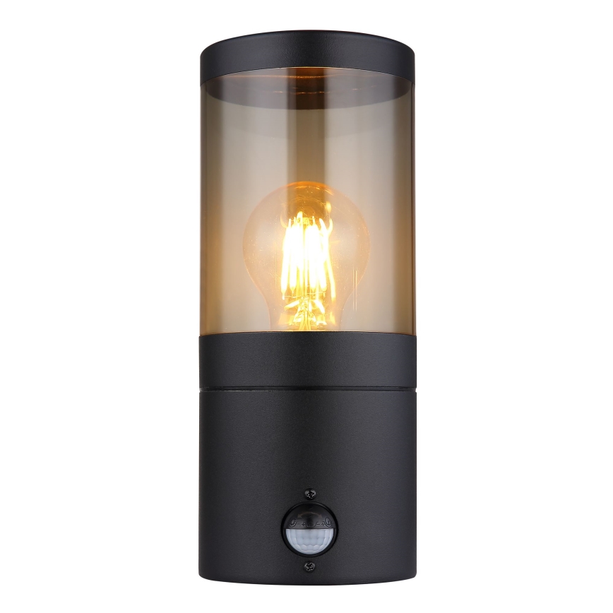 Globo Kinkiet z czujnikiem 1xE27/60W/230V IP44