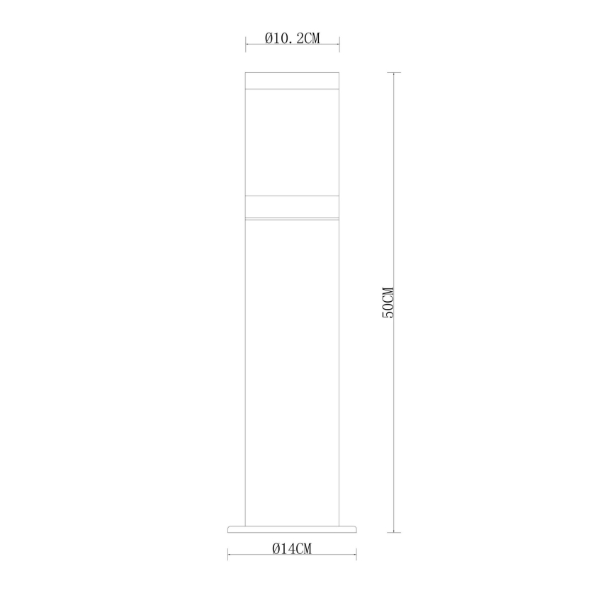 Globo - Lampa zewnętrzna 1xE27/60W/230V 50 cm IP44