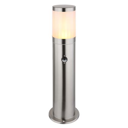 Globo - Lampa zewnętrzna z czujnikiem 1xE27/60W/230V 50 cm
