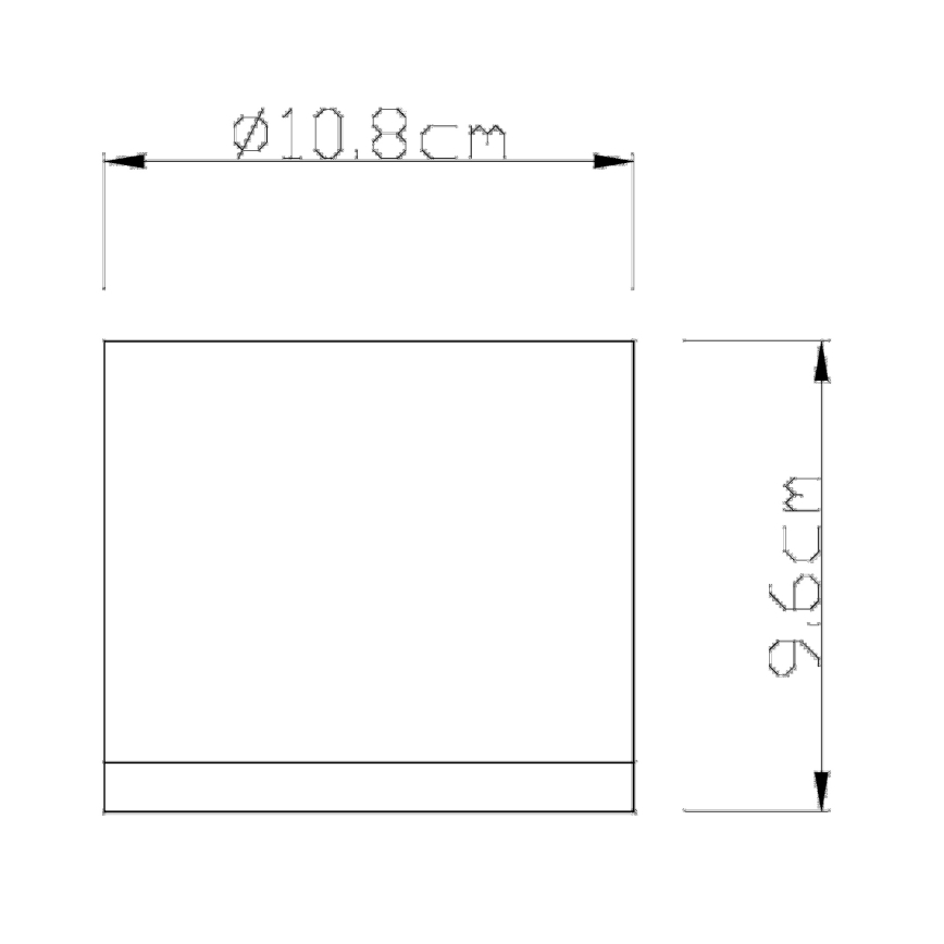 Globo - Plafon zewnętrzny 1xGX53/11W/230V IP44