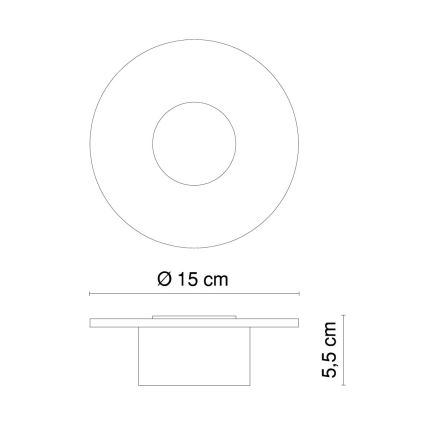 GLOBO 32401 - LED Lampa zewnętrzna DANA 10xLED/0,06W/3V