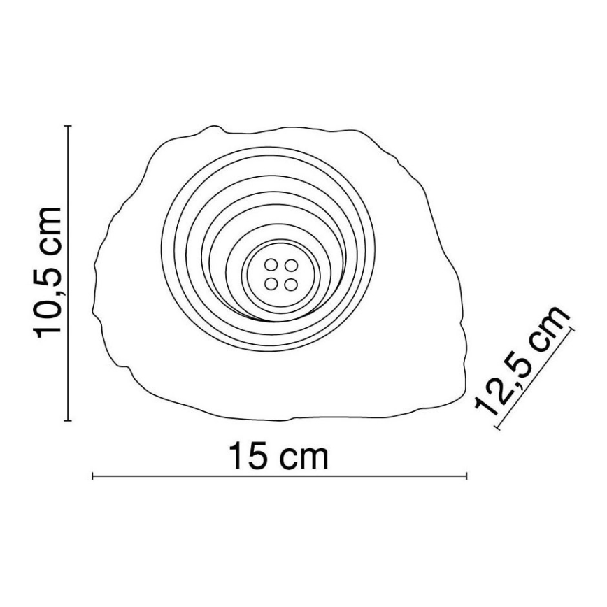 Globo - LED Dekoracyjna lampa solarna 4xLED/0,06W/3,2V IP44