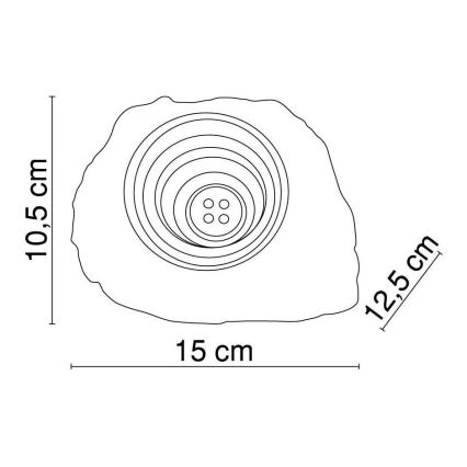 Globo - Dekoracyjne oświetlenie solarne LED 4xLED/0,06W/1,2V IP44 200 mAh