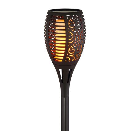 Globo - LED Oświetlenie solarne LED/5,4W/3V 1800K IP44 czarne