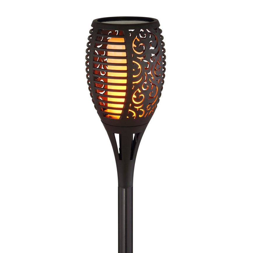 Globo - LED Oświetlenie solarne LED/5,4W/3V 1800K IP44 czarne