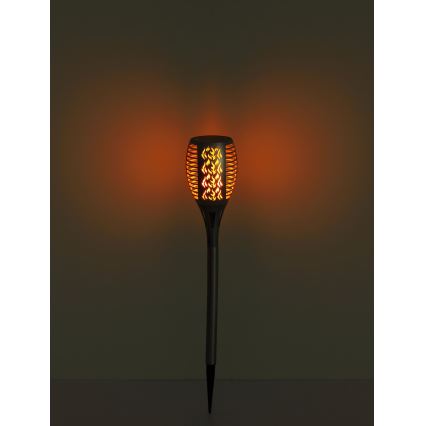 Globo - LED Oświetlenie solarne LED/3,6W/3V 1800K IP44 chrom błyszczący
