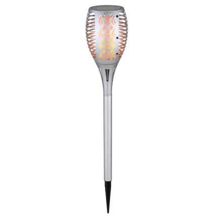 Globo - LED Oświetlenie solarne LED/3,6W/3V 1800K IP44 chrom błyszczący